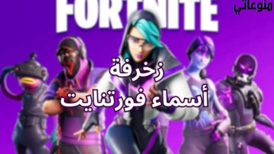 زخرفة أسماء فورتنايت