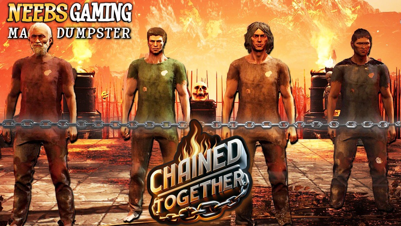 لعبة Chained Together: شرح كامل وطريقة اللعب مع الأصدقاء