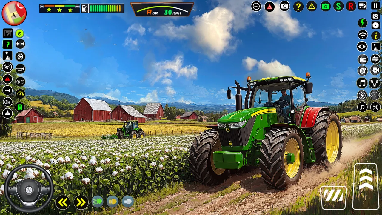 Farming Tractor Simulator: طريقة اللعب والتحميل