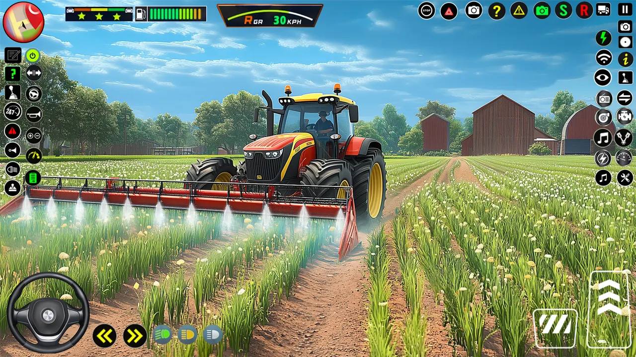 Farming Tractor Simulator: طريقة اللعب والتحميل