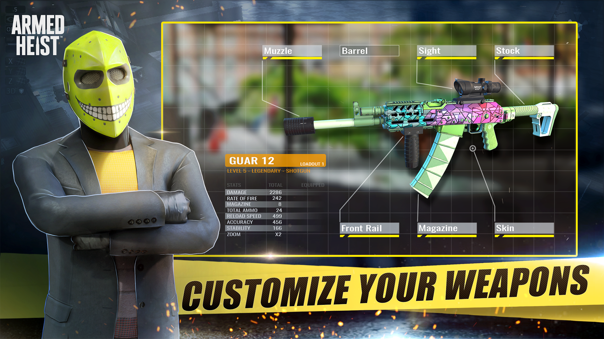 لعبة One-Armed Robber للموبايل: هل توجد لـ Android وiPhone؟